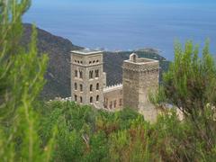 Monastery of Sant Pere de Rodes in Cap de Creus Natural Park