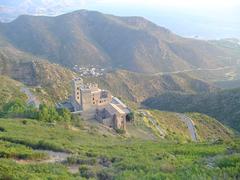 Monestir de Sant Pere de Rodes panoramic view