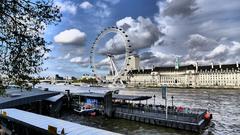 London Eye from Westminster Bridge