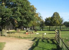 National Trust Wimpole Hall Home Farm visitors entrance