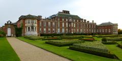 Wimpole Hall and its formal garden