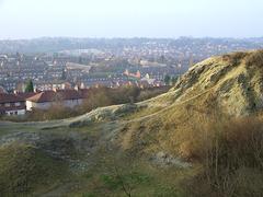 Landscape from Wren's Nest in Dudley, Worcestershire