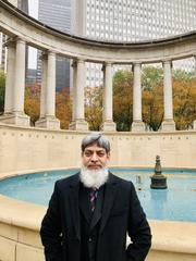 Mr. Khalil Ahmed Khan at Millennium Park Chicago