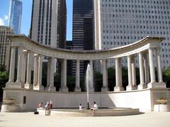 Millennium Monument in Wrigley Square