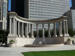 Donors Wall at Millennium Park in Chicago