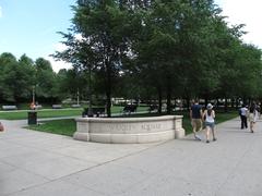 Wrigley Square in Millennium Park, Chicago