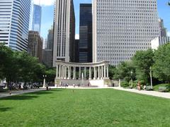 Wrigley Square in Millennium Park, Chicago