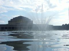 Wrocław Fountain in a park setting