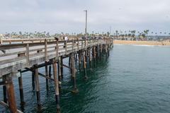 Balboa Pier at sunset