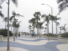 Balboa Pier viewed from land at Newport Beach