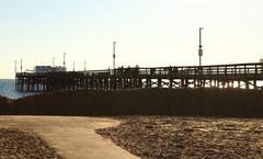 Newport Pier in California