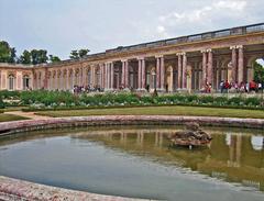 Versailles Grand Trianon gardens view