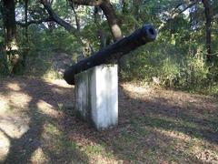 Cannon at Yellow Bluff Fort State Park