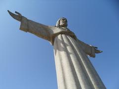 Small replica of Rio de Janeiro's Christ the Redeemer statue in Portugal