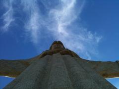 Cristo Rei statue in Almada, Portugal