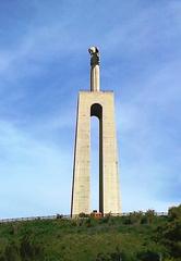 Cristo Rei statue in Almada, Portugal