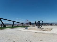 Sanctuary of Christ the King in Almada, Portugal