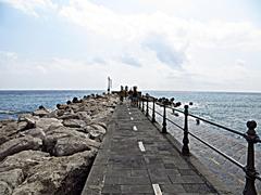 panoramic view of Amalfi town