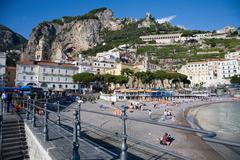 Amalfi, Italy coastal view