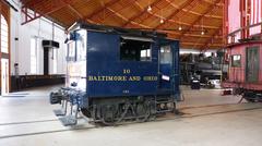 B&O Electric Engine at the B&O Railway Museum in Baltimore