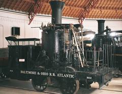 Baltimore and Ohio Railroad Atlantic No. 2 locomotive at B&O Railroad Museum