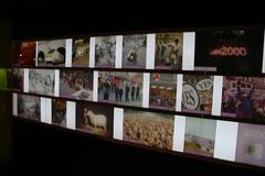 Inside view of the Parlamentarium Visitor Centre in Brussels