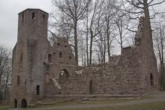 ruins of St. Barbara's Chapel in Karlsbad