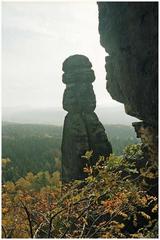 Barbarine rock needle in Saxon Switzerland