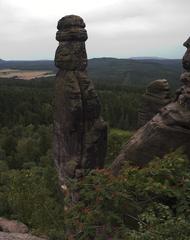 Barbarine rock formation at Pfaffenstein