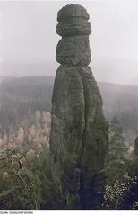 Barbarine rock formation at Pfaffenstein