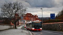 SOR NB18 bus number 6787 in Prague