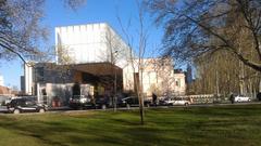 The Barnes Foundation nearing completion, Logan Square, Philadelphia