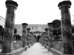 Naples Santa Chiara Church Cloister