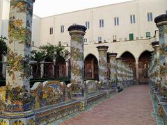 Basilica di Santa Chiara in Naples, Italy