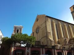 Facade of Santa Chiara in Naples