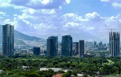 Aerial view of Campestre de Monterrey golf course