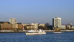 MS Loreley ship cruising near Bastei in Cologne