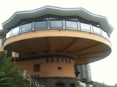 Panoramic restaurant on city fortifications Cologne