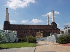 Approach to Battersea Power Station