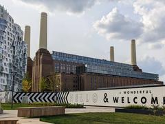 Battersea Power Station in London, April 2022