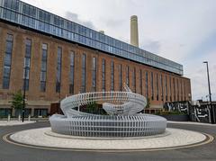 Battersea Power Station in London during April 2022