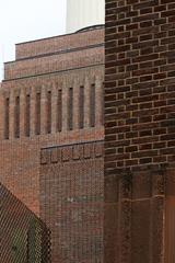 Battersea Power Station with four iconic chimneys