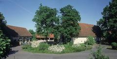 Front view of Baumberger Sandstone Museum