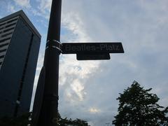 Beatles-Platz street sign in Hamburg-St. Pauli