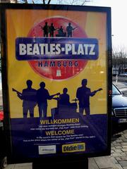 Beatles-Platz Hamburg plaque