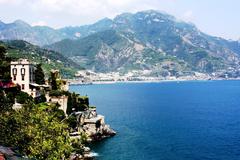 Scenic view of the Amalfi Coast