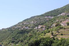 Ravello town view above Amalfi Coast