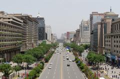 XI'an cityscape in May 2018