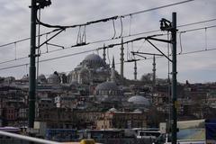 Bosphorus Golden Horn Galata Bridge