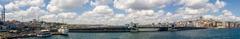 Galata Bridge over the Golden Horn in Istanbul